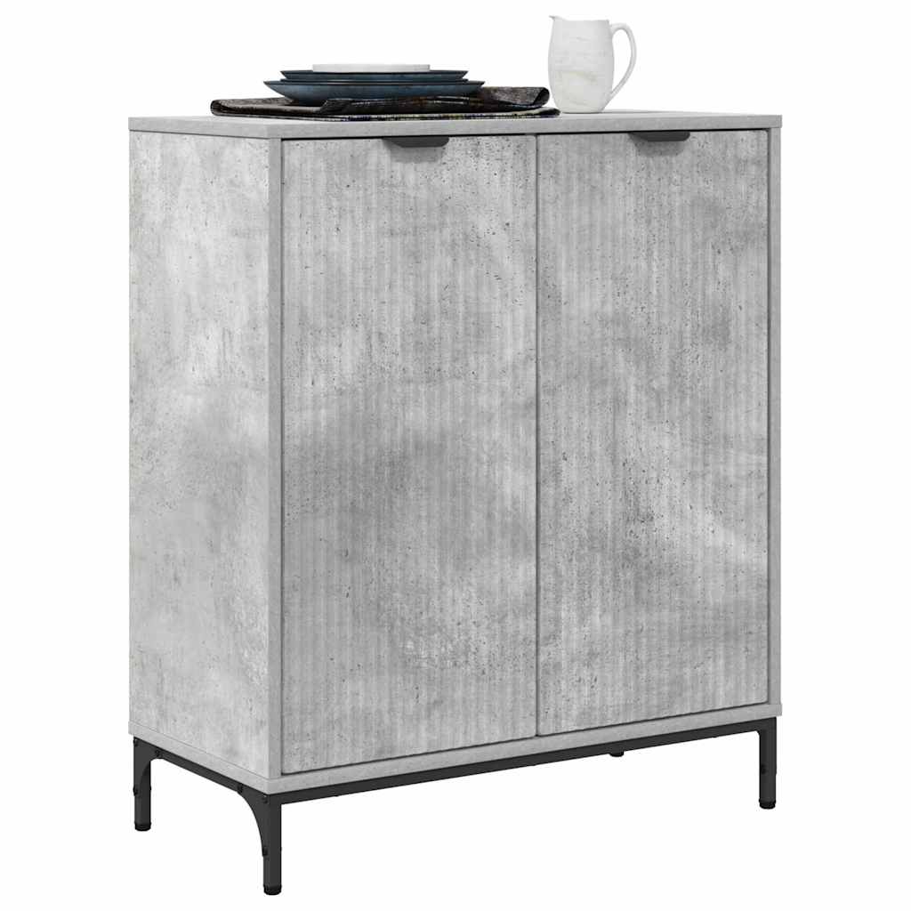 Kreveta Betonski sivi 69,5 x 33 x 82 cm Konstruirano drvo