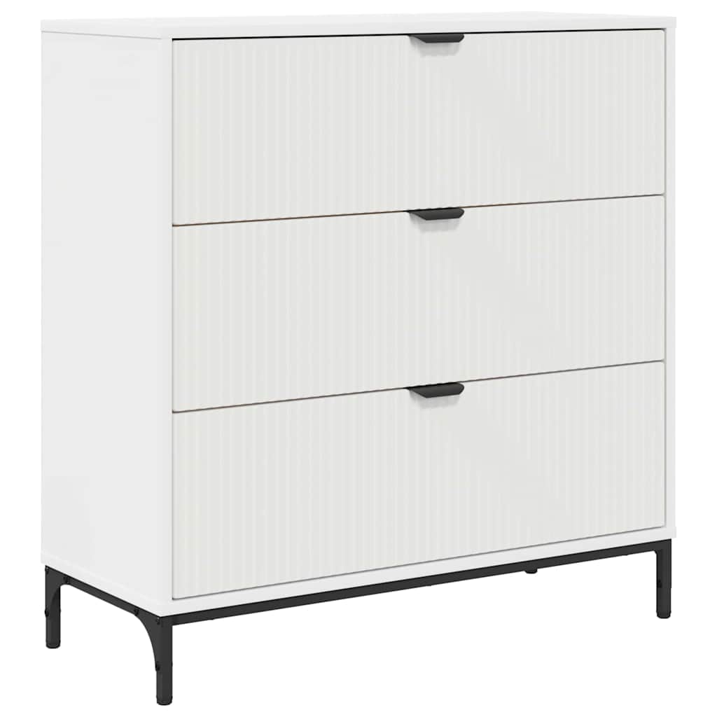 Kreveta s ladicama Bijelo 79,5 x 33 x 82 cm Konstruirano drvo