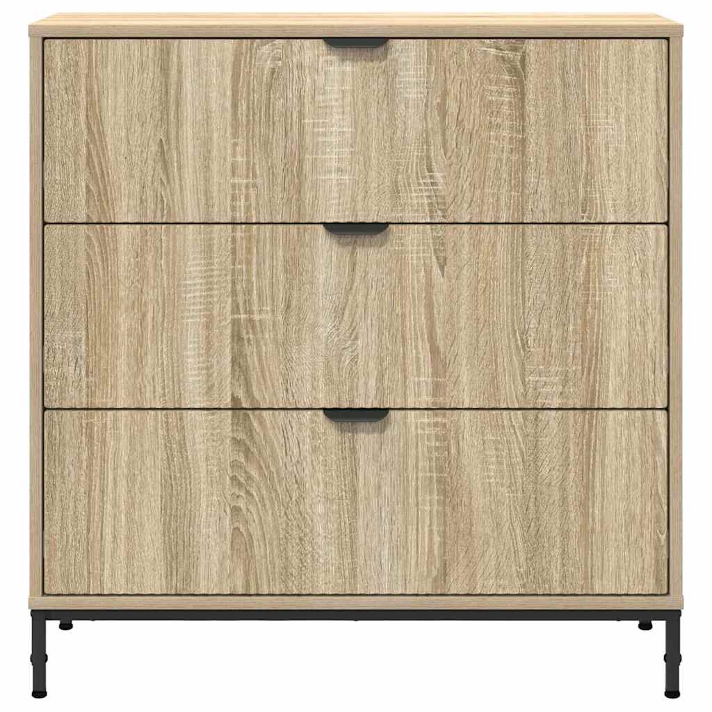 Kreveta Sonoma hrast 79,5 x 33 x 82 cm Konstruirano drvo