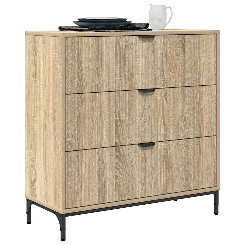Kreveta Sonoma hrast 79,5 x 33 x 82 cm Konstruirano drvo