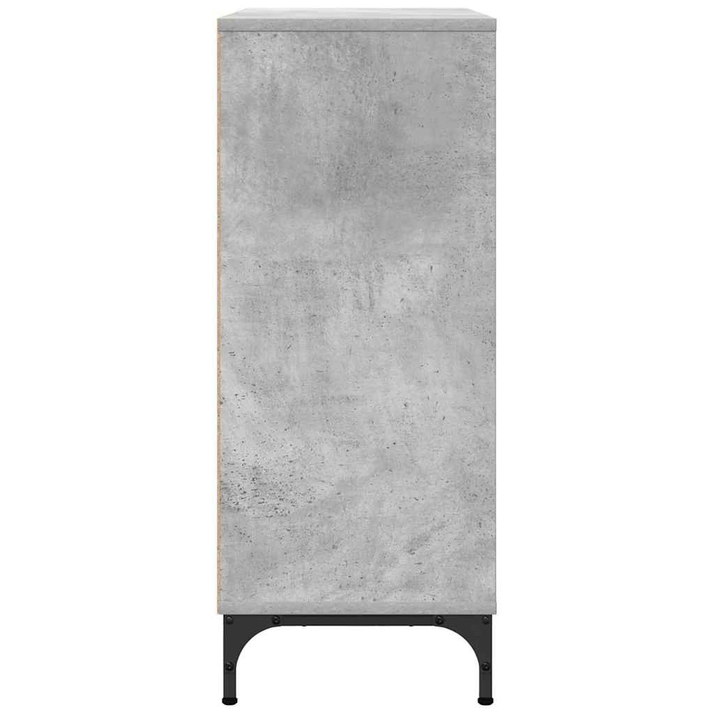 Kreveta Betonski sivi 79,5 x 33 x 82 cm Konstruirano drvo