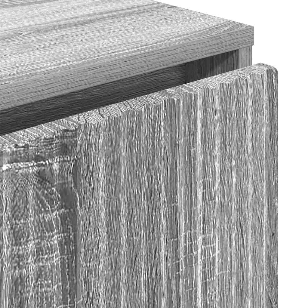 Kreveta Siva Sonoma 79,5 x 33 x 82 cm Konstruirano drvo