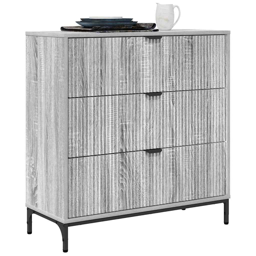 Kreveta Siva Sonoma 79,5 x 33 x 82 cm Konstruirano drvo