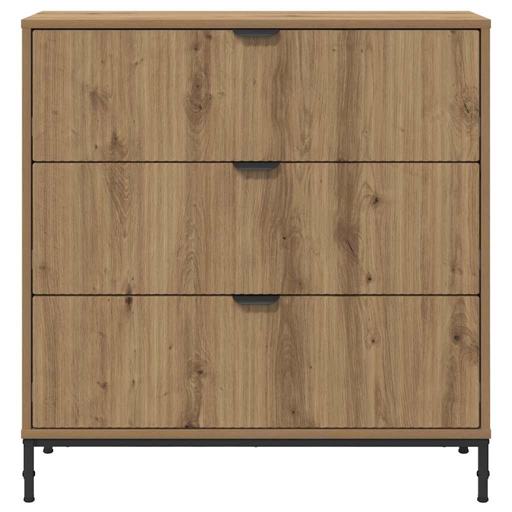 Kreveta Umjetnički hrast 79,5 x 33 x 82 cm Konstruirano drvo