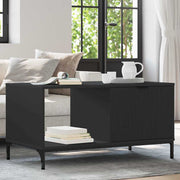 Kava Stol Crni hrast 90 x 49 x 46 cm Konstruirano drvo