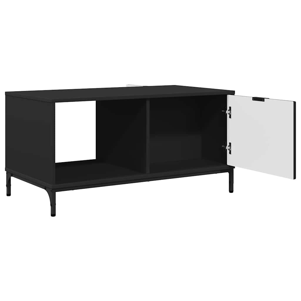 Kava Stol Crni hrast 90 x 49 x 46 cm Konstruirano drvo