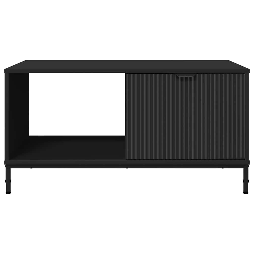 Kava Stol Crni hrast 90 x 49 x 46 cm Konstruirano drvo