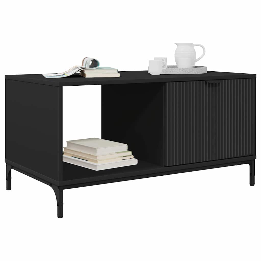 Kava Stol Crni hrast 90 x 49 x 46 cm Konstruirano drvo