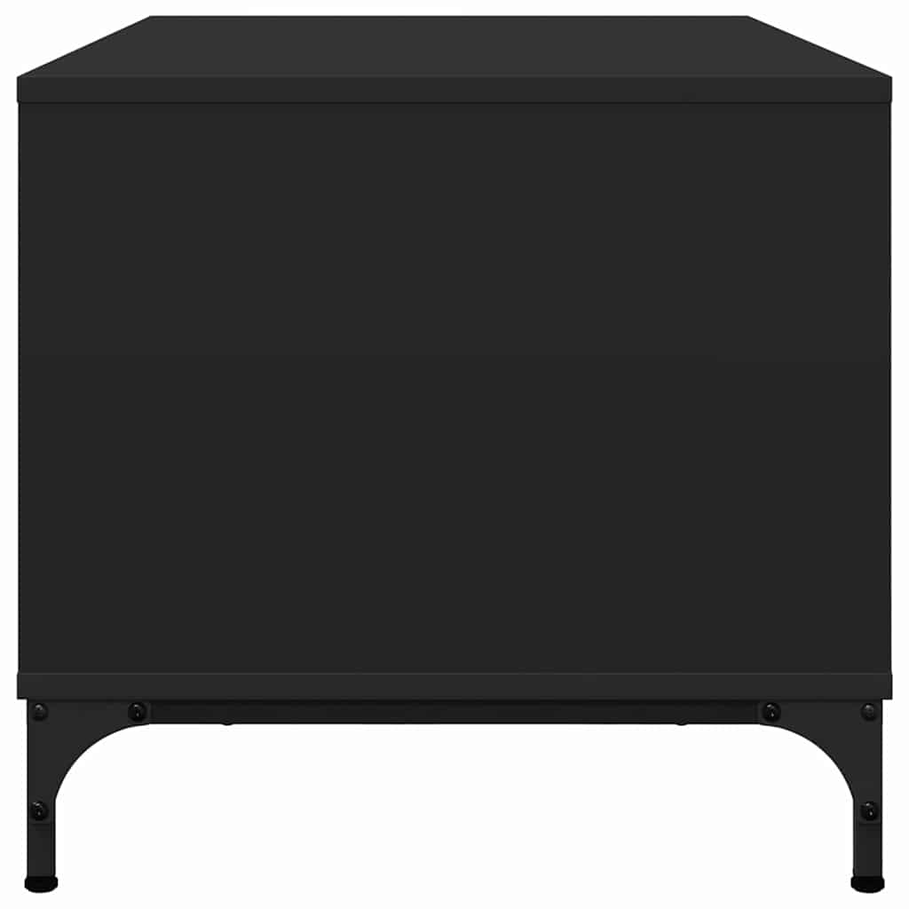 Kava Stol Crni hrast 90 x 49 x 46 cm Konstruirano drvo