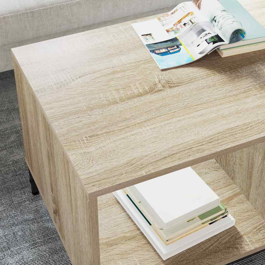 Kava Stol Sonoma hrast 90 x 49 x 46 cm Konstruirano drvo