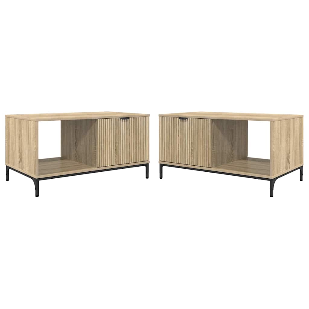 Kava Stol Sonoma hrast 90 x 49 x 46 cm Konstruirano drvo