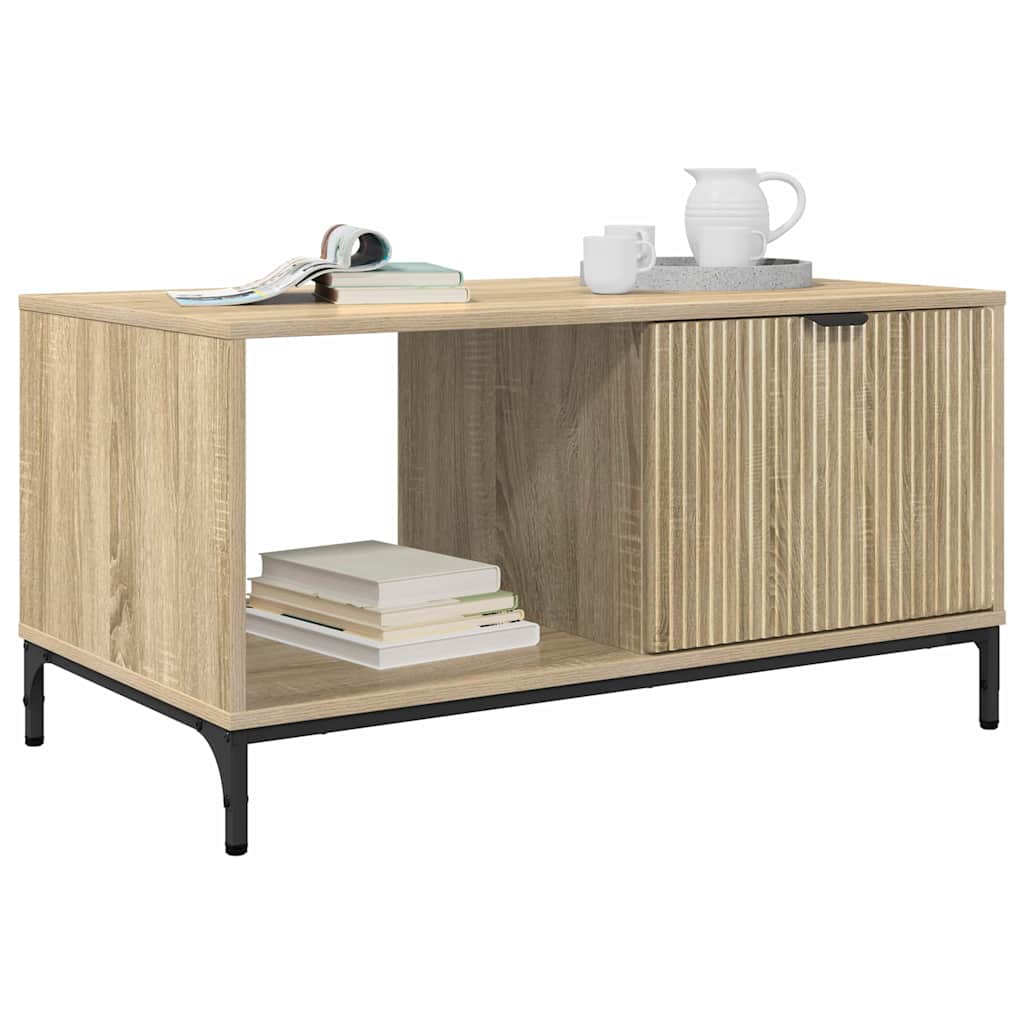 Kava Stol Sonoma hrast 90 x 49 x 46 cm Konstruirano drvo