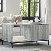 Kava Stol Siva Sonoma 90 x 49 x 46 cm Konstruirano drvo