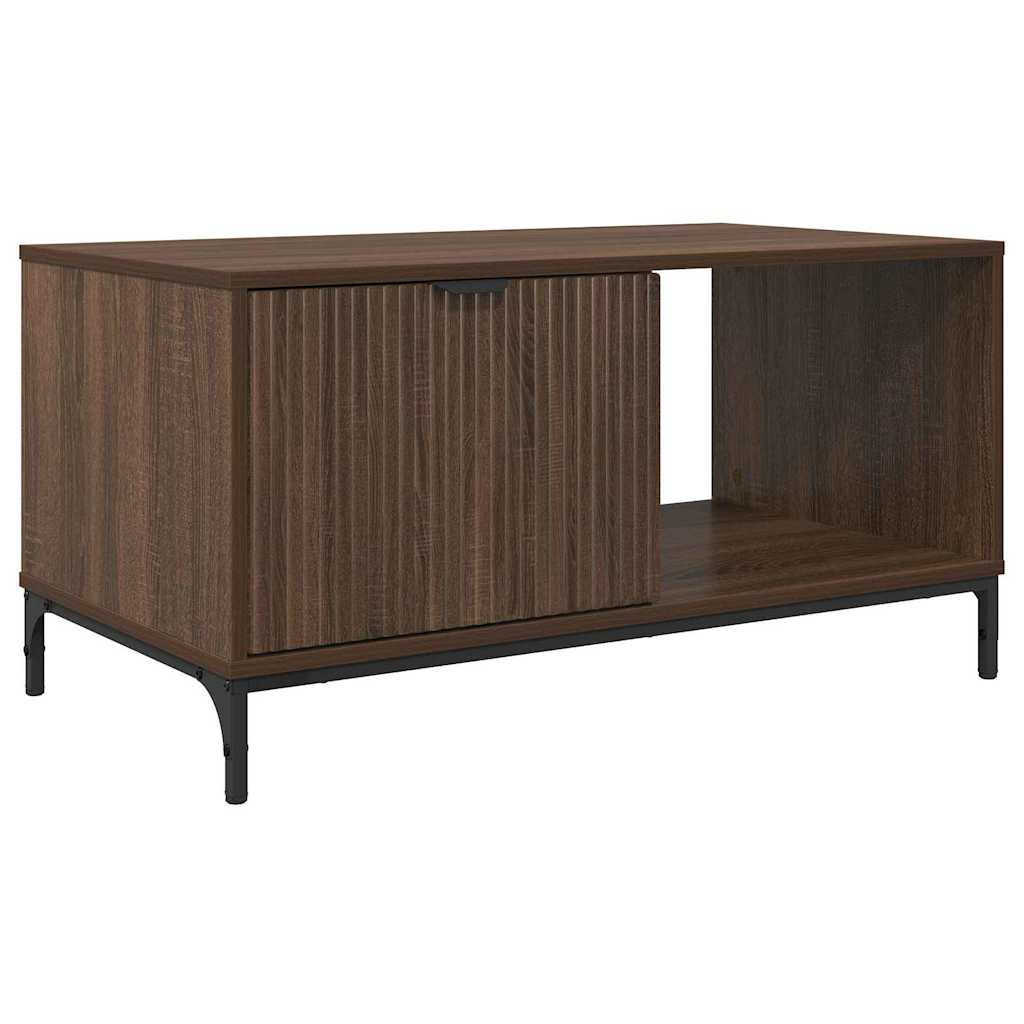 Kava Stol Smeđi hrast 90 x 49 x 46 cm Konstruirano drvo