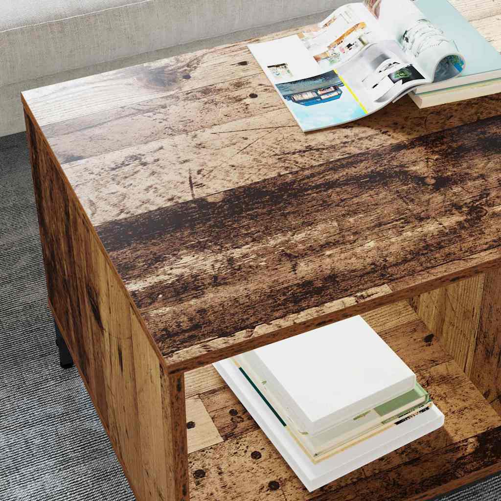 Kava Stol Staro drvo 90 x 49 x 46 cm Konstruirano drvo