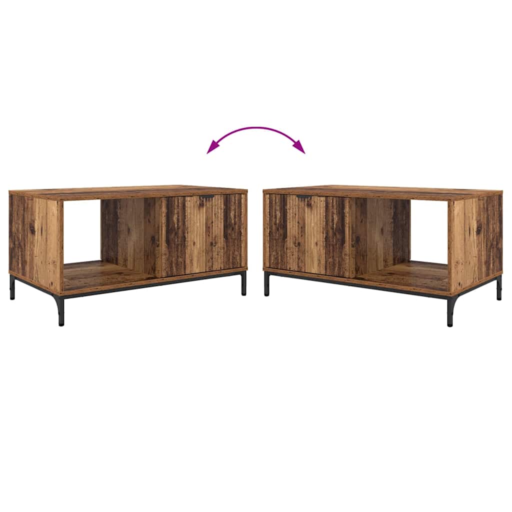 Kava Stol Staro drvo 90 x 49 x 46 cm Konstruirano drvo