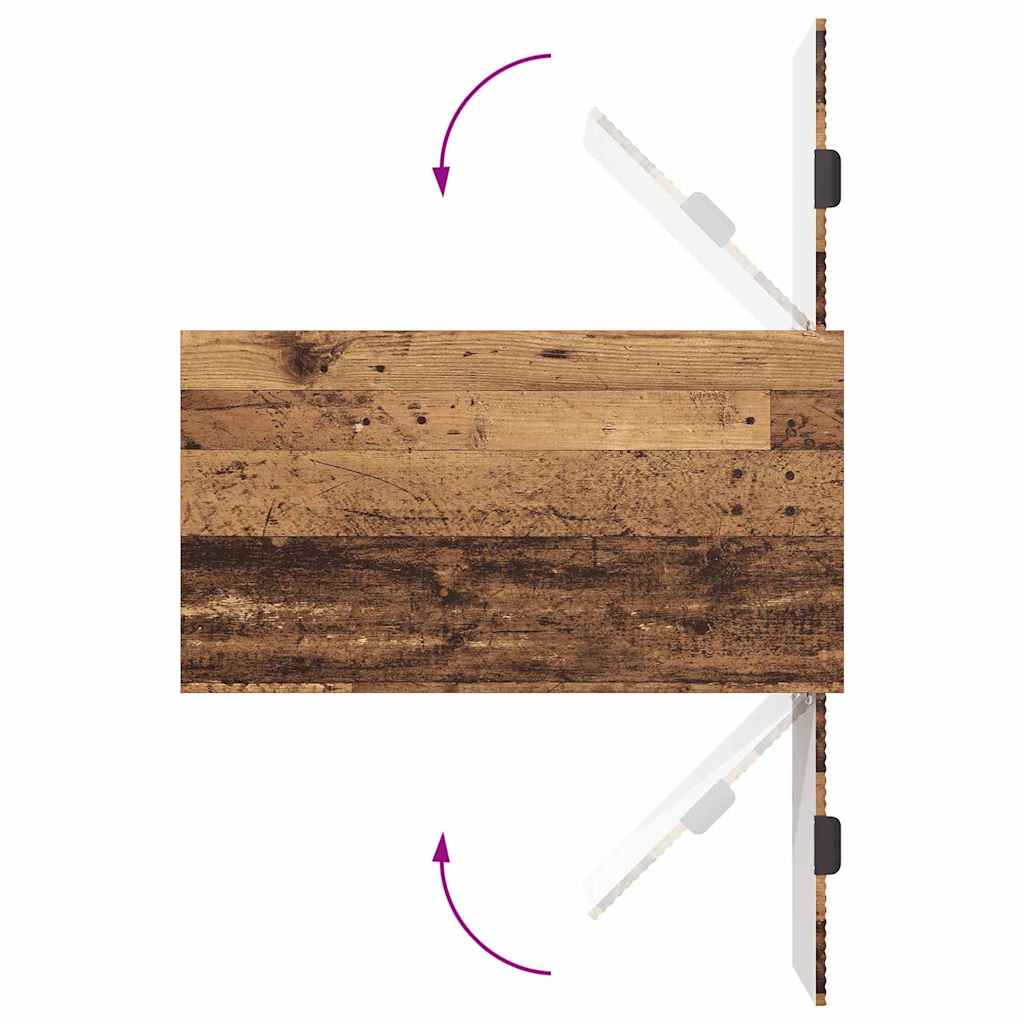 Kava Stol Staro drvo 90 x 49 x 46 cm Konstruirano drvo