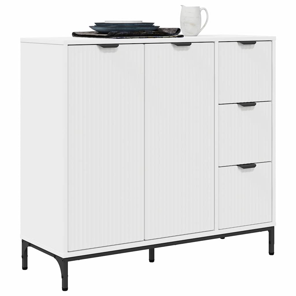 Kreveta s ladicama Bijelo 89,5 x 33 x 82 cm Konstruirano drvo
