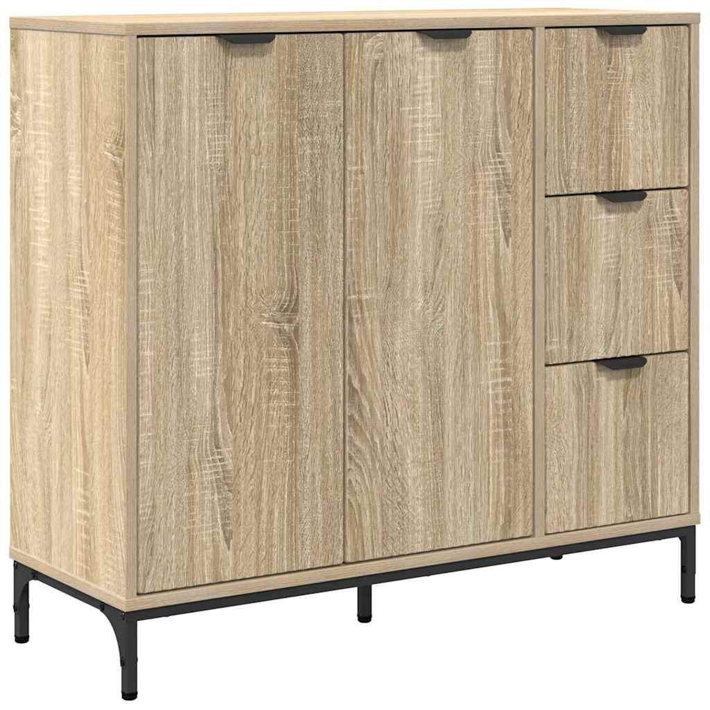 Kreveta Sonoma hrast 89,5 x 33 x 82 cm Konstruirano drvo