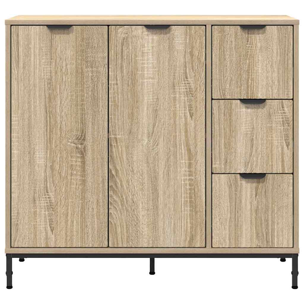 Kreveta Sonoma hrast 89,5 x 33 x 82 cm Konstruirano drvo