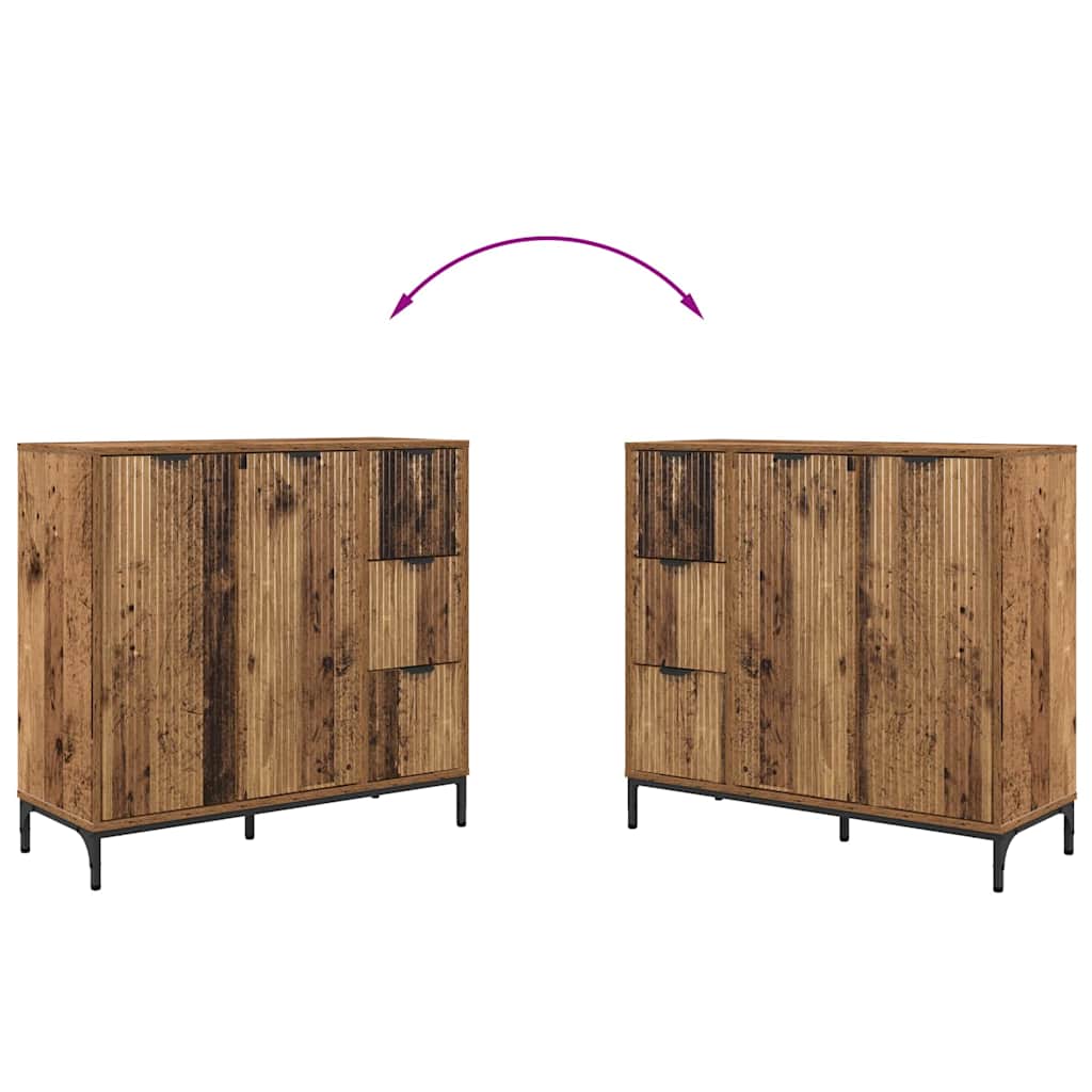 Kreveta Staro drvo 89,5 x 33 x 82 cm Konstruirano drvo