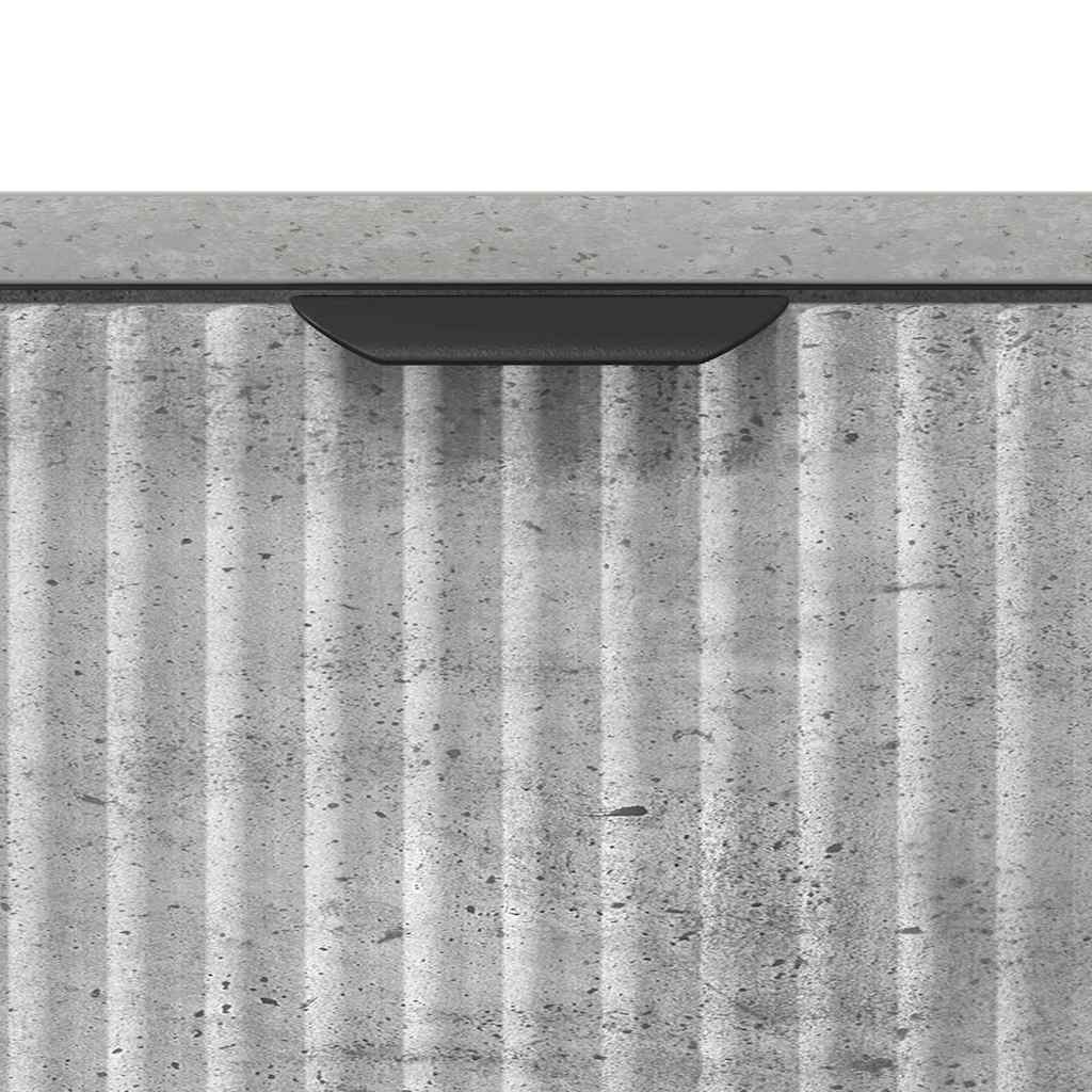 Noćni ormarić Beton siva 63.5 x 36 x 61 cm Konstruirano drvo