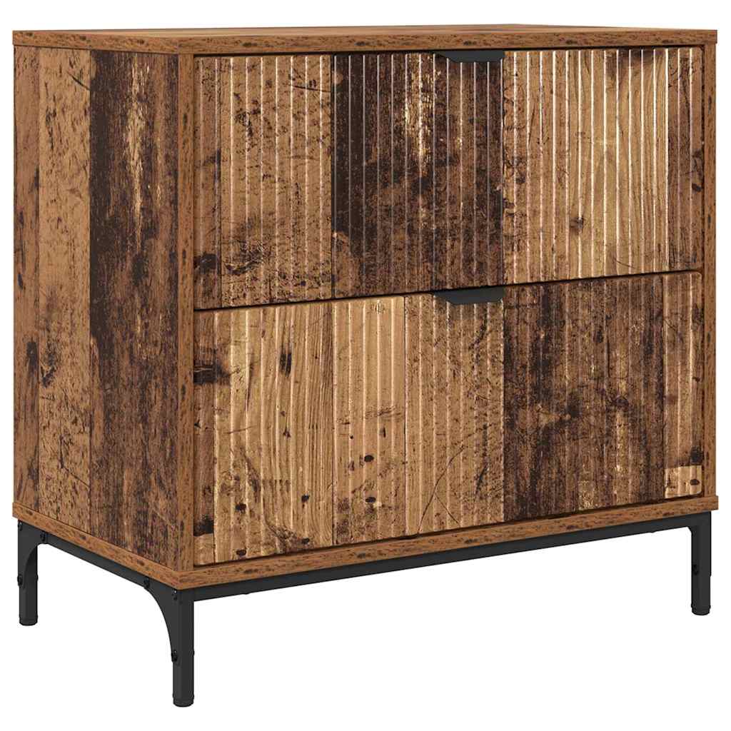 Noćni ormarić Staro drvo 63.5 x 36 x 61 cm Konstruirano drvo