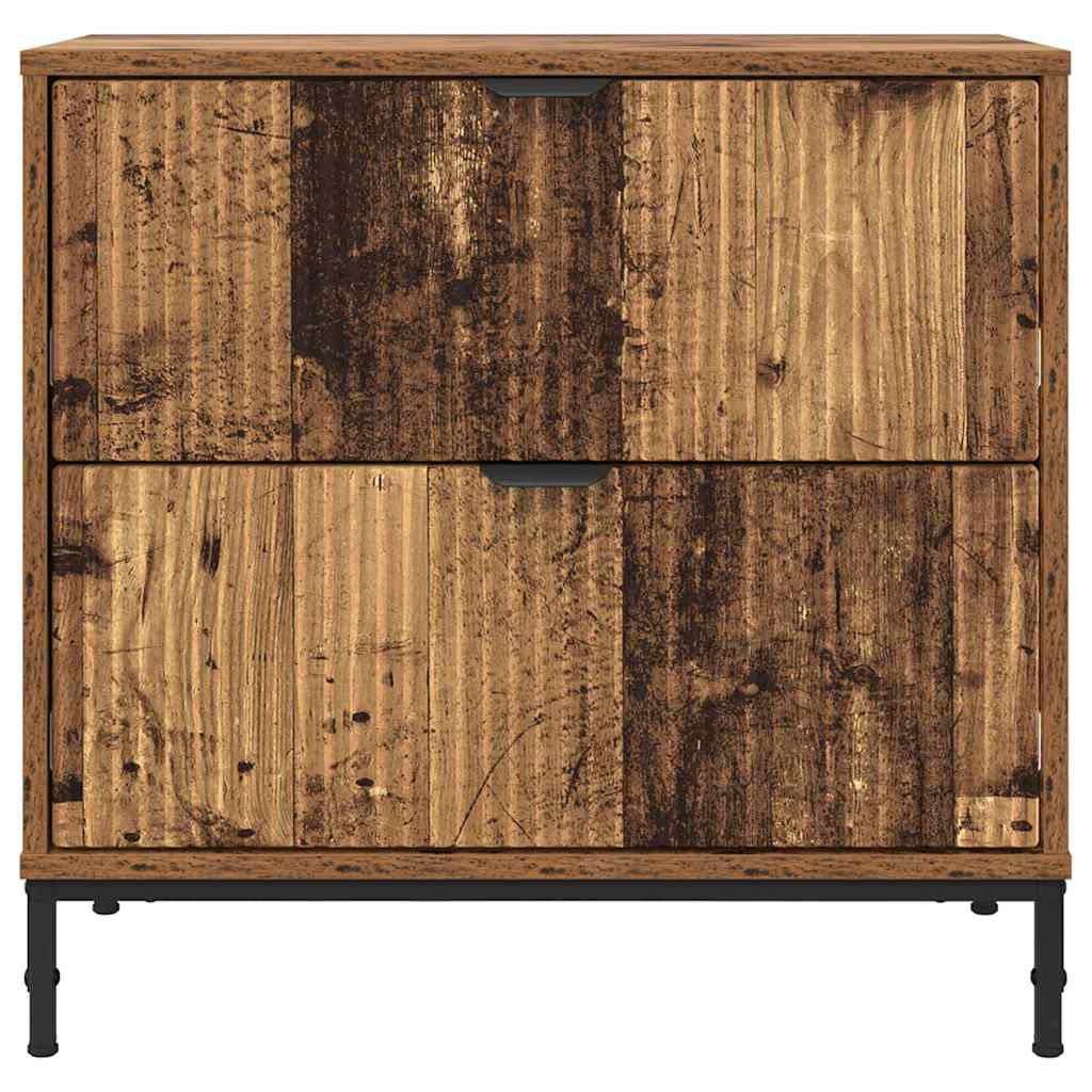Noćni ormarić Staro drvo 63.5 x 36 x 61 cm Konstruirano drvo