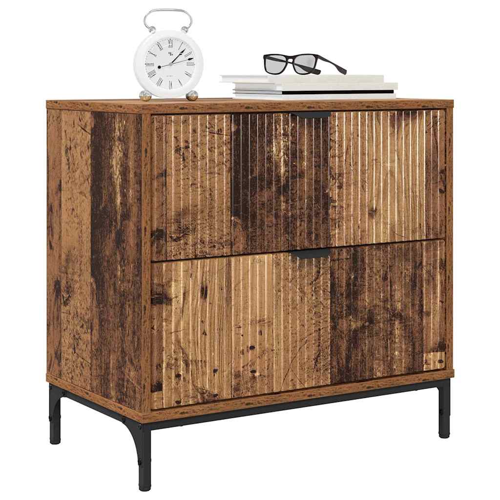 Noćni ormarić Staro drvo 63.5 x 36 x 61 cm Konstruirano drvo