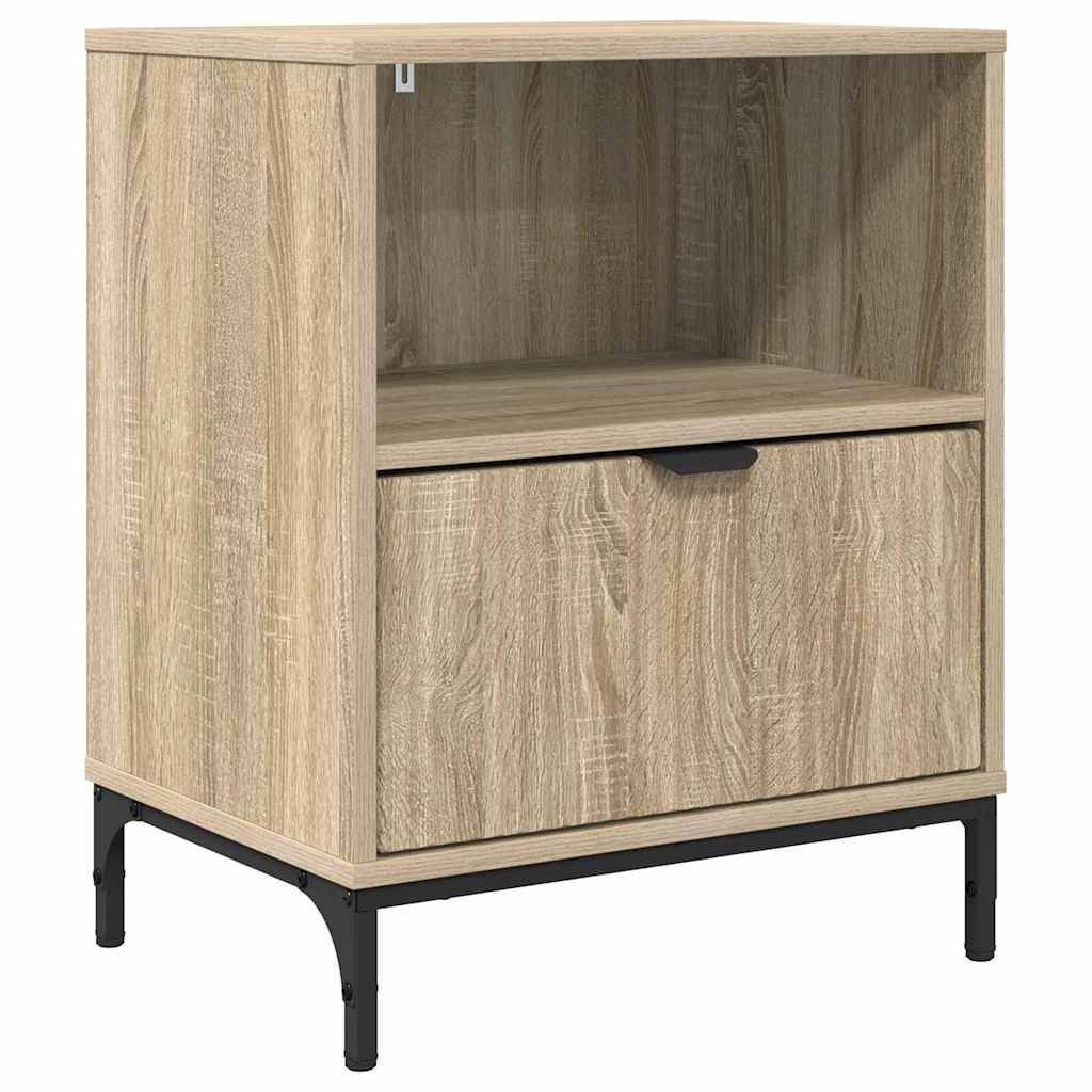 Noćni ormar sonoma hrast 49 x 36 x 61 cm Konstruirano drvo