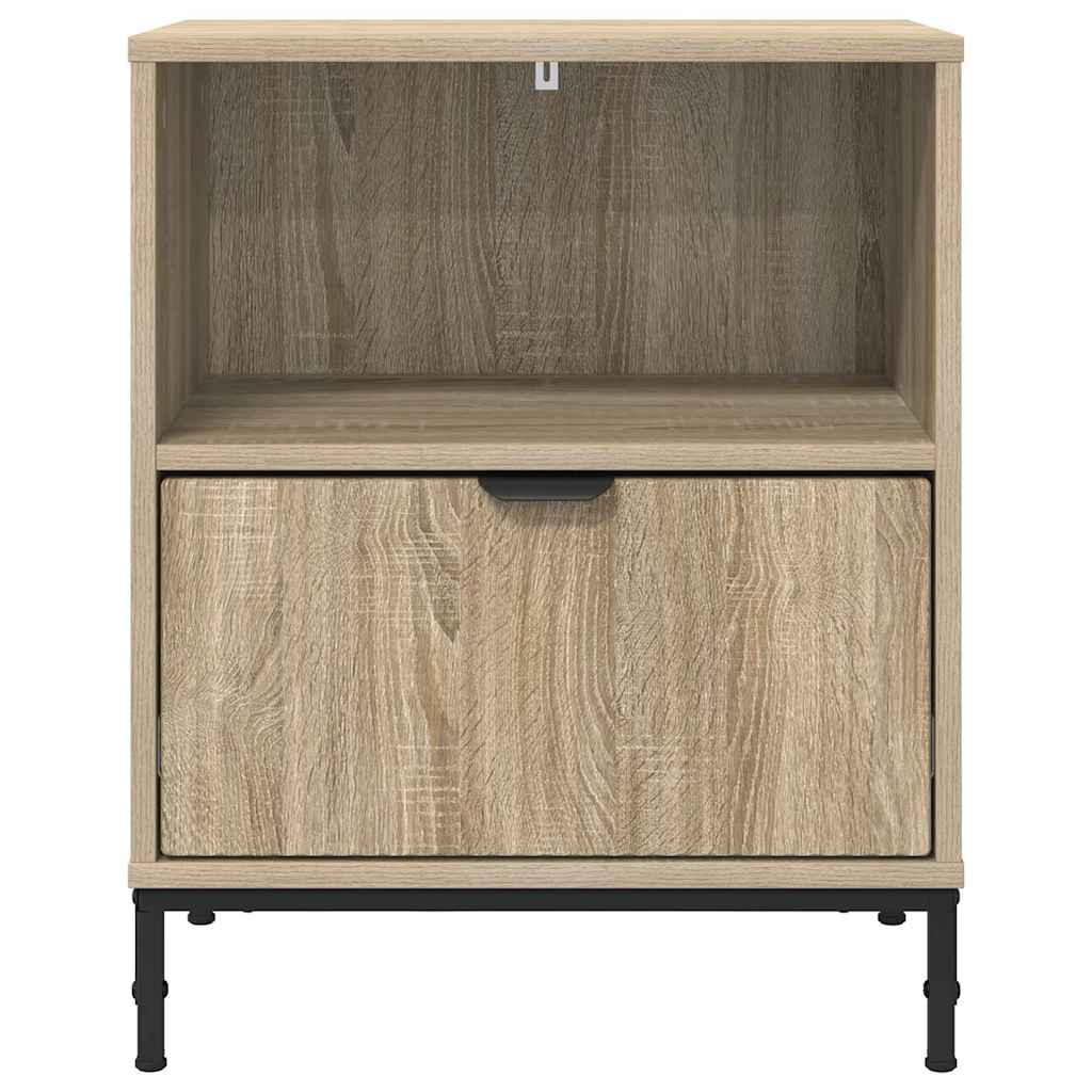 Noćni ormar sonoma hrast 49 x 36 x 61 cm Konstruirano drvo