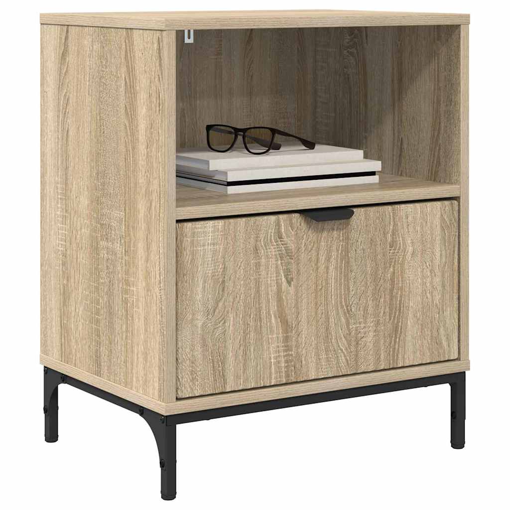 Noćni ormar sonoma hrast 49 x 36 x 61 cm Konstruirano drvo