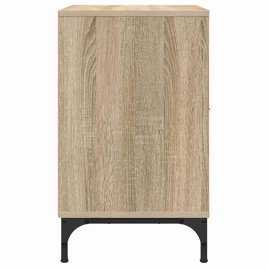 Noćni ormar s ladicama 2 pcs sonoma hrast 49 x 36 x 61 cm