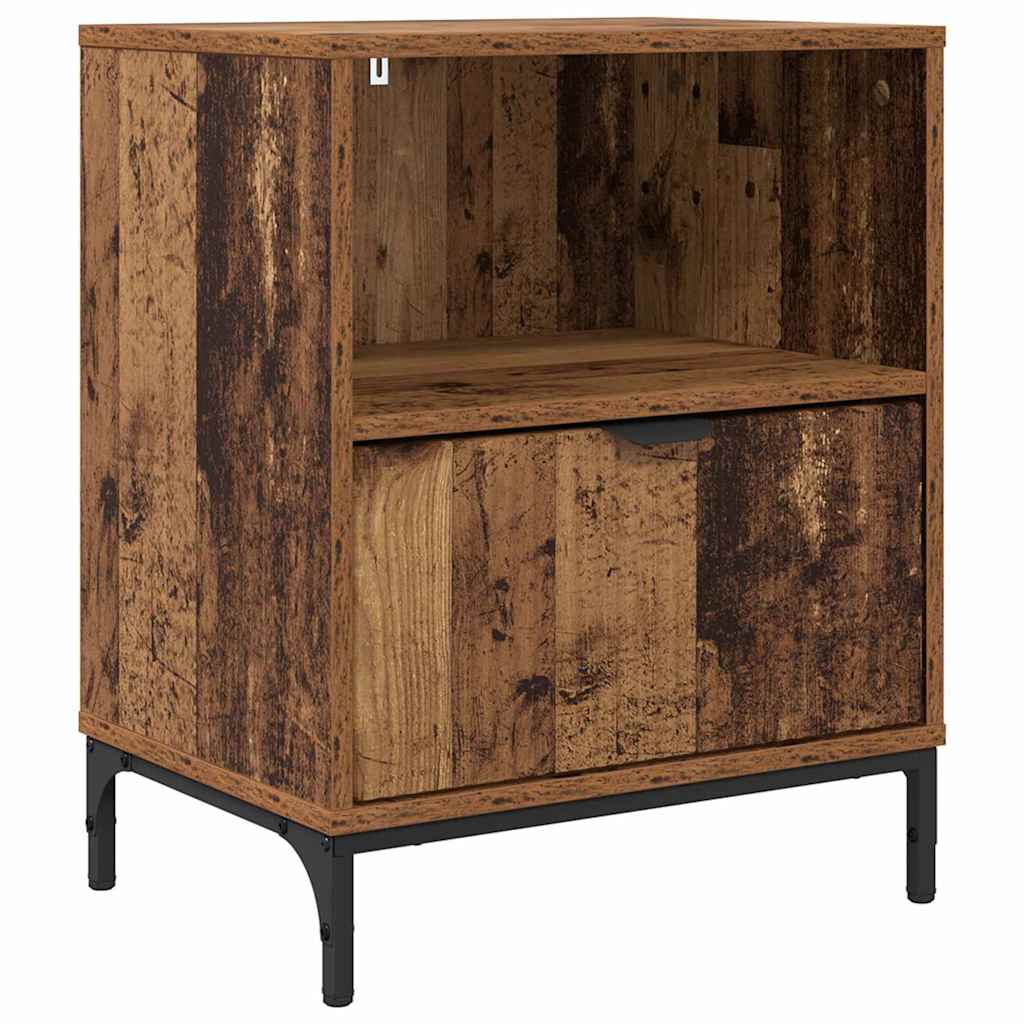 Noćni ormar Staro drvo 49 x 36 x 61 cm Konstruirano drvo