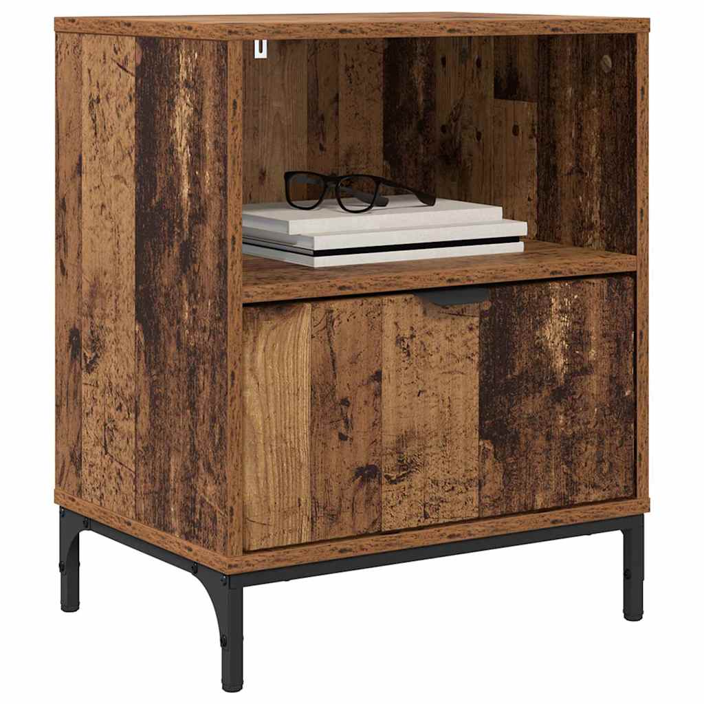 Noćni ormar Staro drvo 49 x 36 x 61 cm Konstruirano drvo