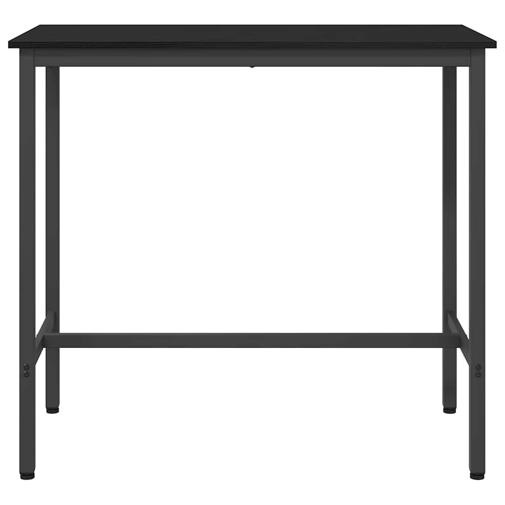 stol Crni hrast 100 x 50 x 90,5 cm Inženjerska drva i čelik