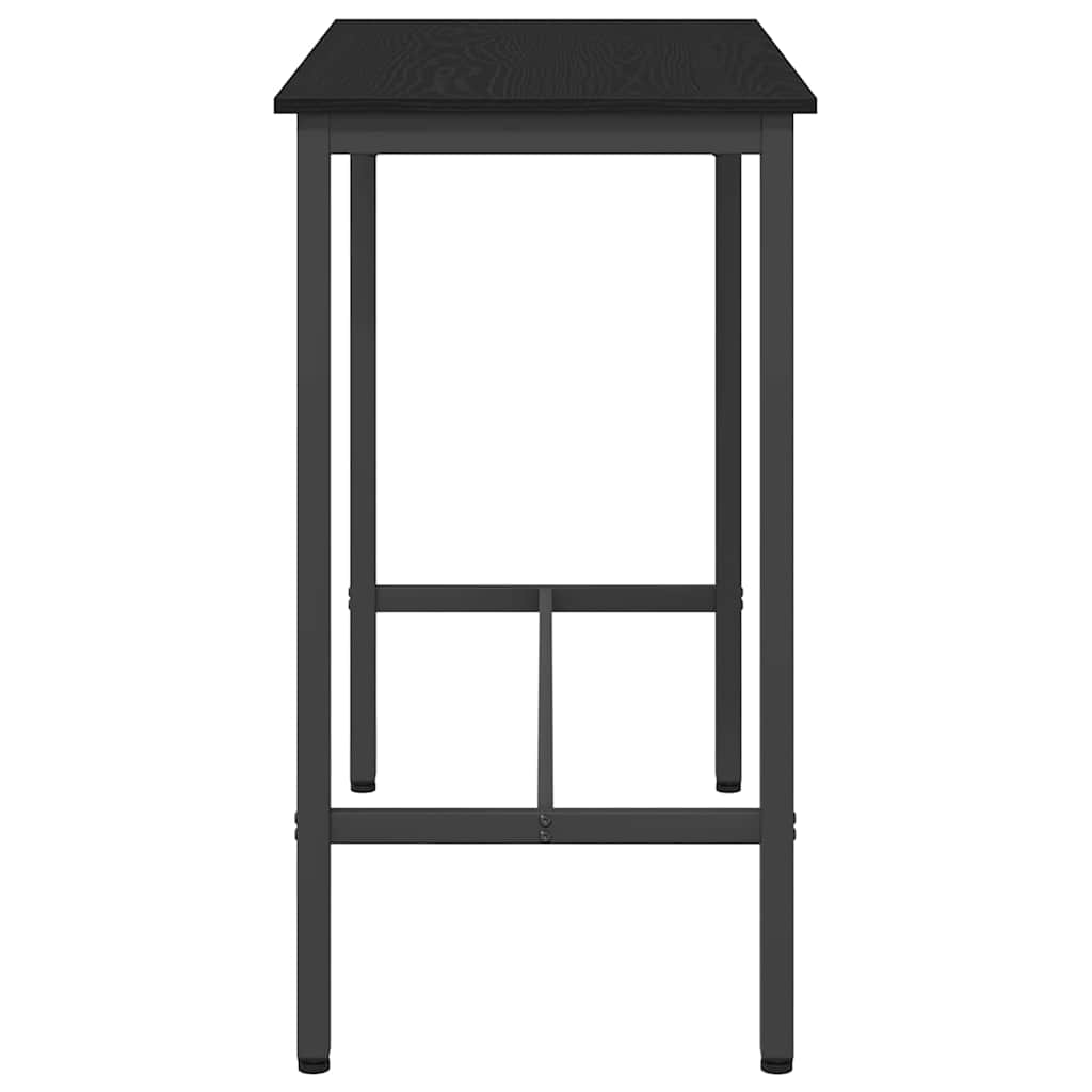 stol Crni hrast 100 x 50 x 90,5 cm Inženjerska drva i čelik