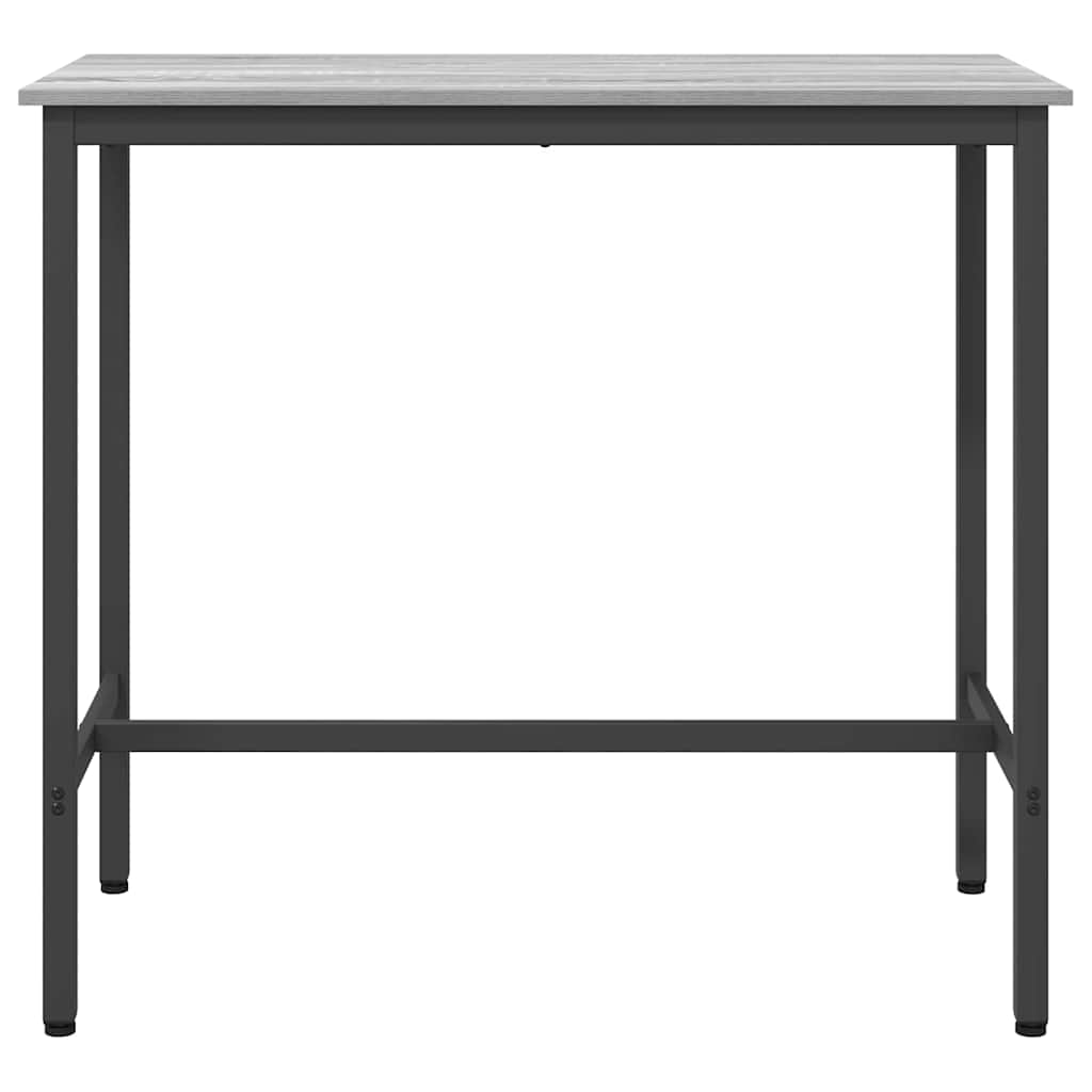 stol Siva Sonoma 100 x 50 x 90,5 cm Inženjerska drva i čelik