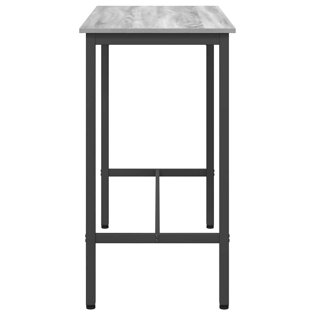 stol Siva Sonoma 100 x 50 x 90,5 cm Inženjerska drva i čelik