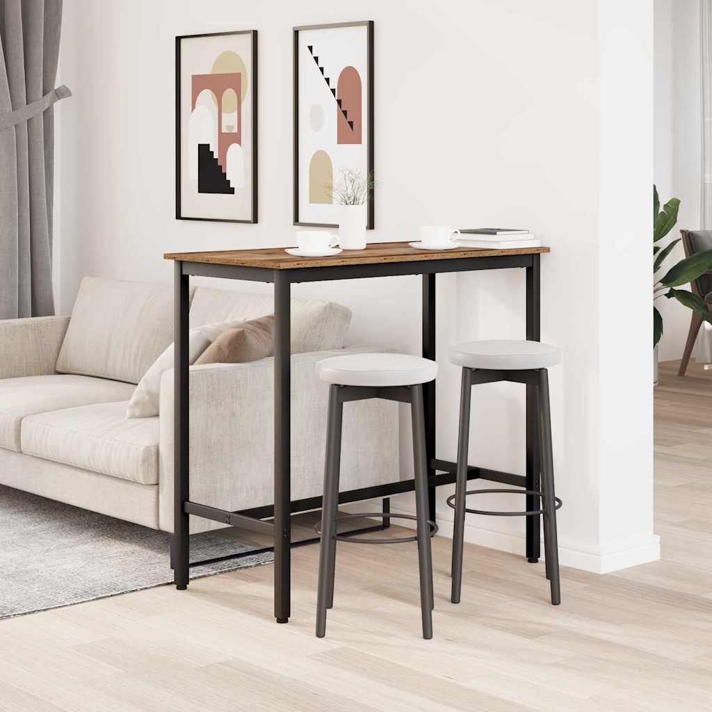 stol Staro drvo 100 x 50 x 90,5 cm Inženjerska drva i čelik