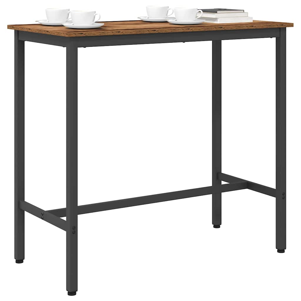 stol Staro drvo 100 x 50 x 90,5 cm Inženjerska drva i čelik