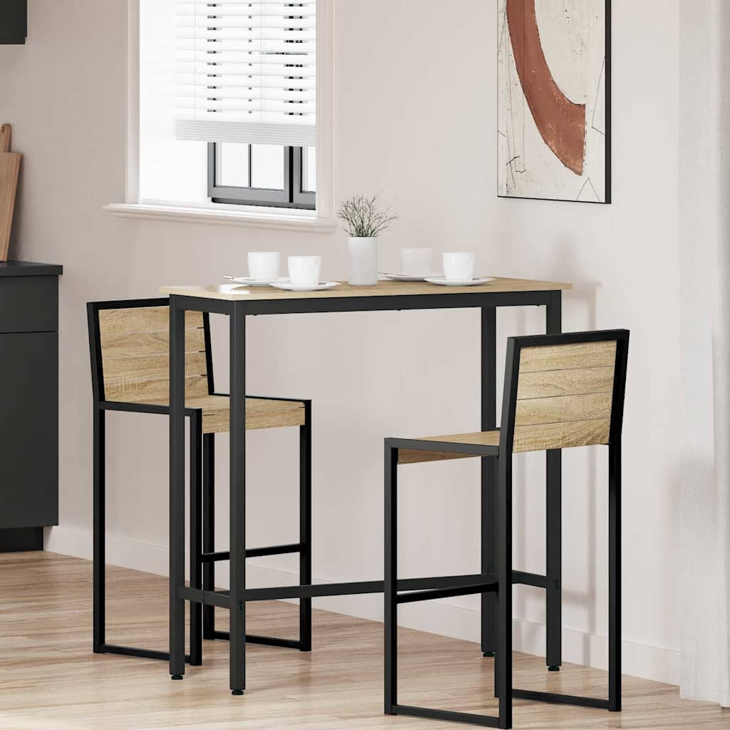 stol Sonoma hrast 100 x 40 x 100,5 cm Inženjerska drva i čelik