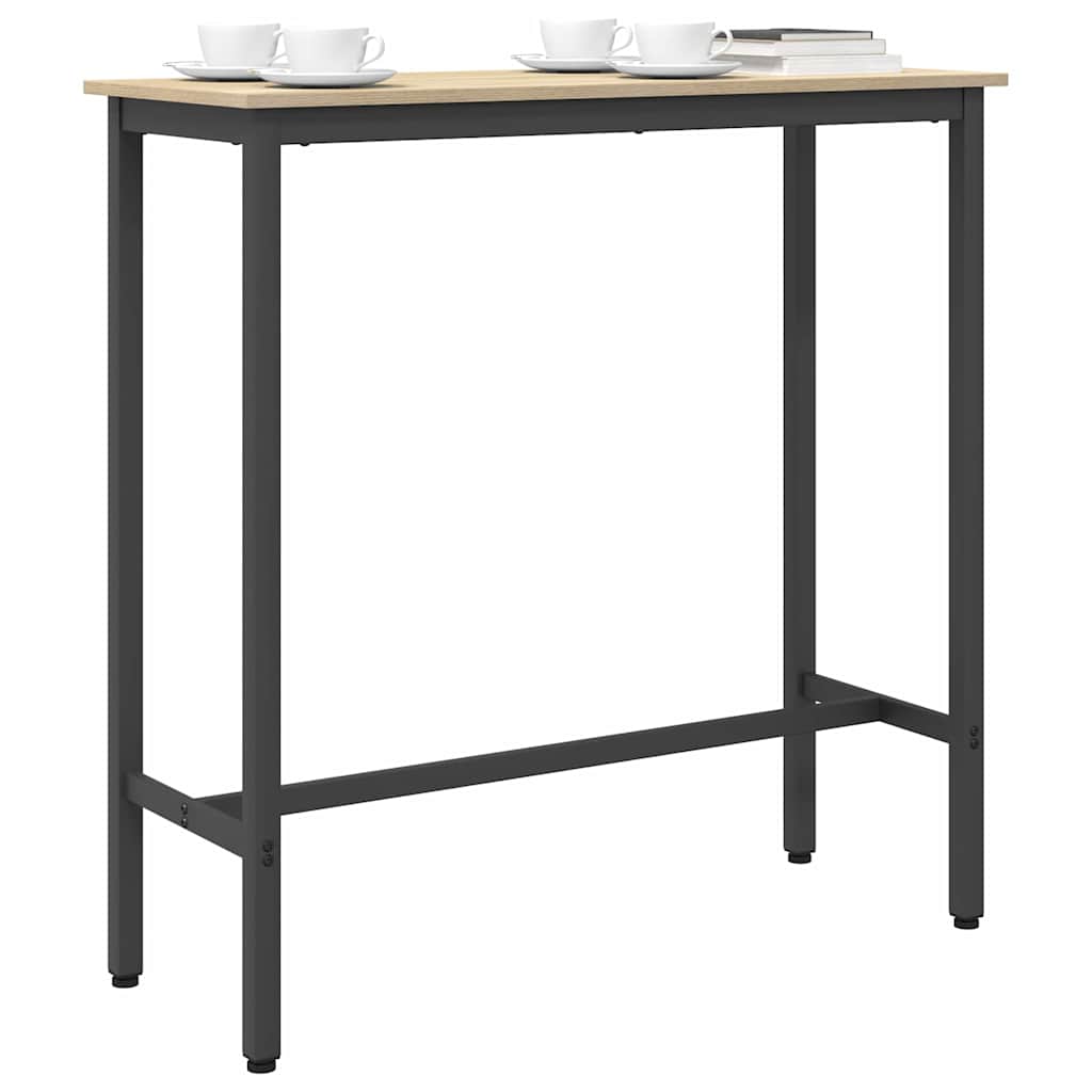 stol Sonoma hrast 100 x 40 x 100,5 cm Inženjerska drva i čelik