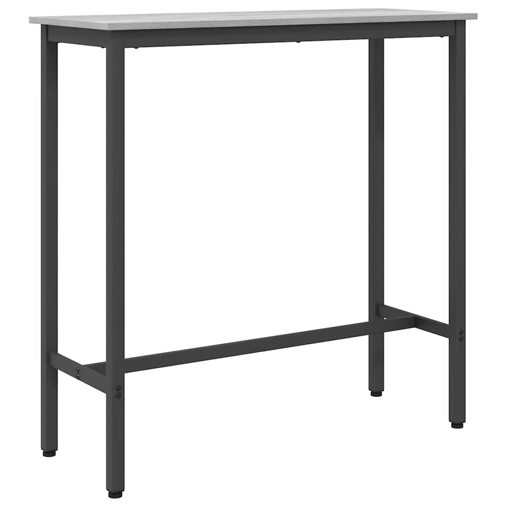 stol Siva Sonoma 100 x 40 x 100,5 cm Inženjerska drva i čelik