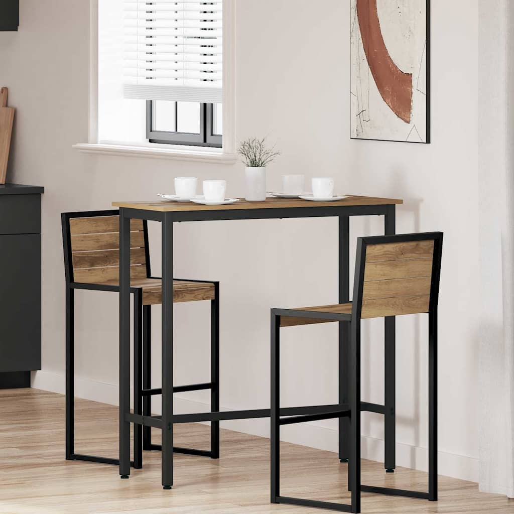 stol Ume oklop 100 x 40 x 100,5 cm Inženjerska drva i čelik