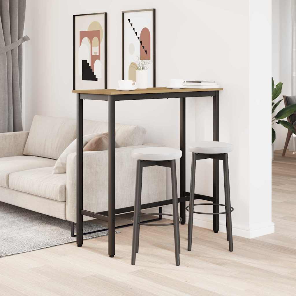 stol Ume oklop 100 x 40 x 100,5 cm Inženjerska drva i čelik