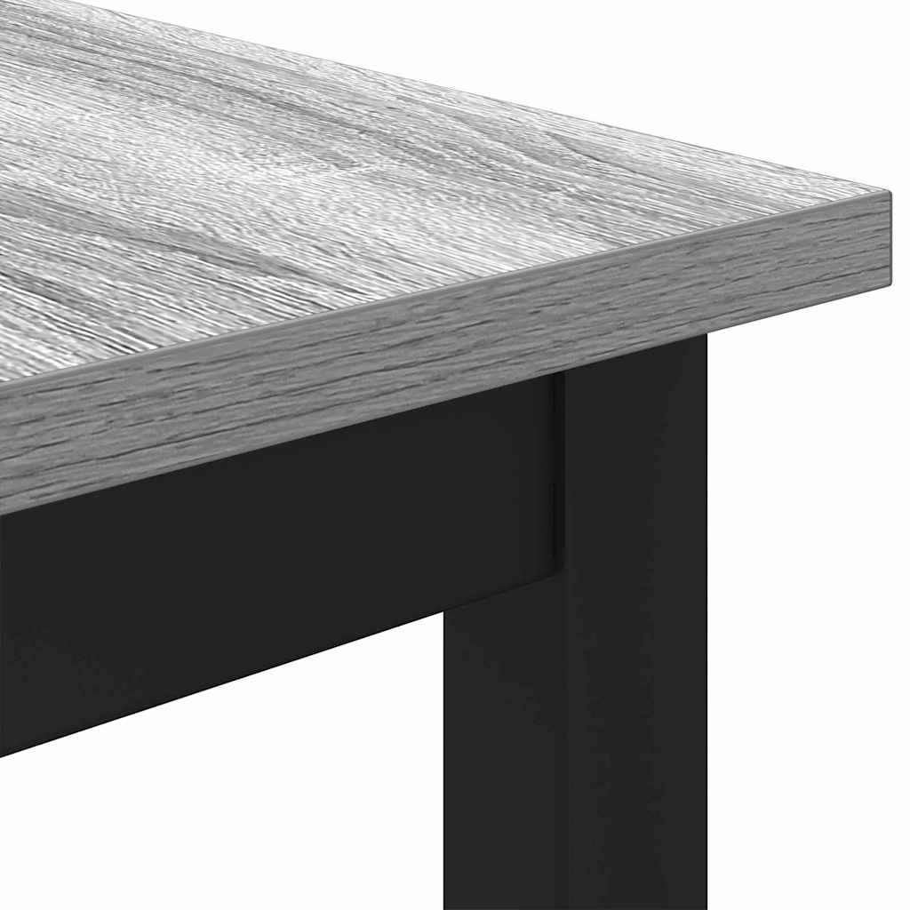 stol Siva Sonoma 100 x 50 x 76,5 cm Inženjerska drva i čelik