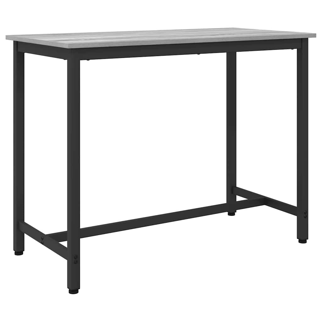 stol Siva Sonoma 100 x 50 x 76,5 cm Inženjerska drva i čelik