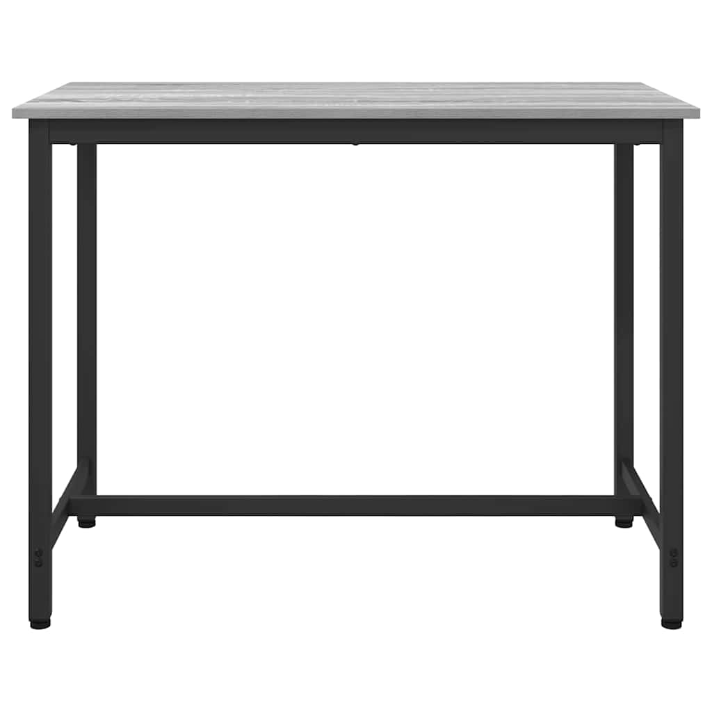 stol Siva Sonoma 100 x 50 x 76,5 cm Inženjerska drva i čelik