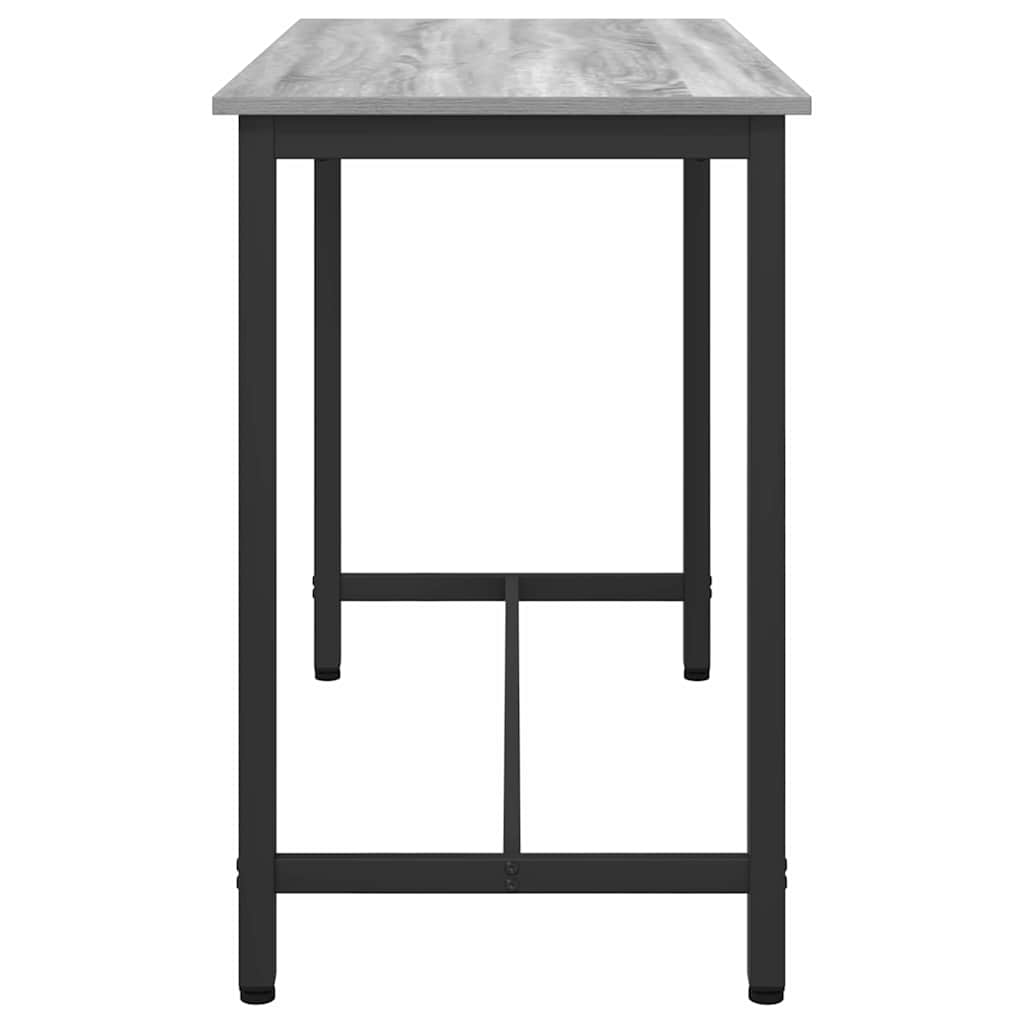 stol Siva Sonoma 100 x 50 x 76,5 cm Inženjerska drva i čelik